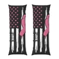 thumbnail image 1 of Fotbe Ribbon Breast Cancer Awareness Funda para Almohada Corporal con Diseño, Funda de Microfibra Ultrasuave de 20x54 Pulgadas, Ropa de Cama Elegante, 1 of 7