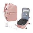 thumbnail image 1 of Mochila de viaje Suradar de compresión Vacuum Seal, color rosa, 1,64 kg, 1 of 9