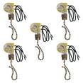 thumbnail image 4 of balikha 5 Pieces Fan Light Pull Switch Ceiling Fan Switch Ceiling Fans Two-wire Control Accessory Lamp Wall Lamp Sturdy on-off Bronze, 4 of 9