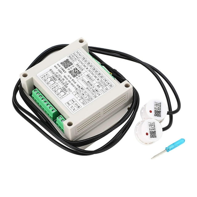 Contrôleur de niveau de liquide sans contact, sensibilité réglable, capteur de niveau d'eau automatique, AC 100-260 V