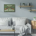 thumbnail image 2 of Stupell Industries Welcome Lake House Country Home Green Word Design Framed Giclee Texturized Art by Stephanie Workman Marrott, 2 of 8
