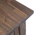 thumbnail image 4 of Simpli Home Monroe SOLID ACACIA WOOD 14 " Rectangle Rustic Narrow Side Table in Farmhouse Gray, 4 of 12
