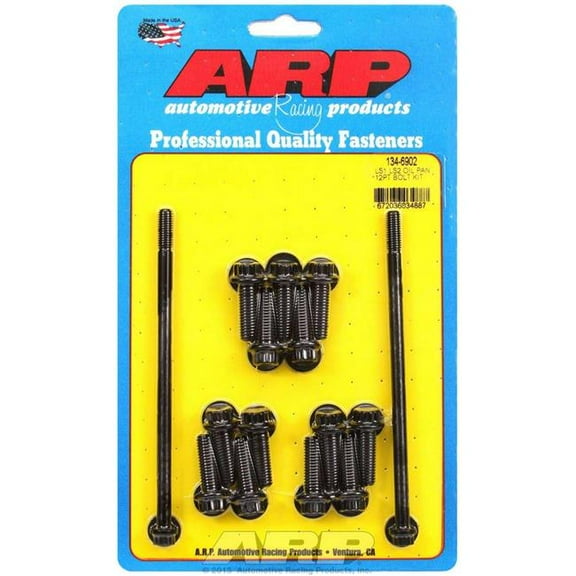 134-6902 12-Point Oil Pan Bolt Kit for Small Block Chevrolet LS1 & LS2