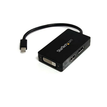 StarTech MDP2DPDVHD Mini DisplayPort to DisplayPort / DVI / HDMI Adapter– 3-in-1