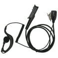 thumbnail image 2 of Auricular Walkie Talkie, Plug And Play Cable PU Auricular En Forma De G Multiusos Transparente Para XPR3300 Para XPR3000 Para XIR P6620 Para MTP3150 Para XIR P6600, 2 of 7