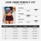 thumbnail image 5 of Fotbe Red Beautiful Lips Shorts Sin Costuras – Shorts Deportivos de Cintura Alta para Mujer, Elásticos para Gimnasio, Yoga, Running o Ciclismo-Medium, 5 of 8