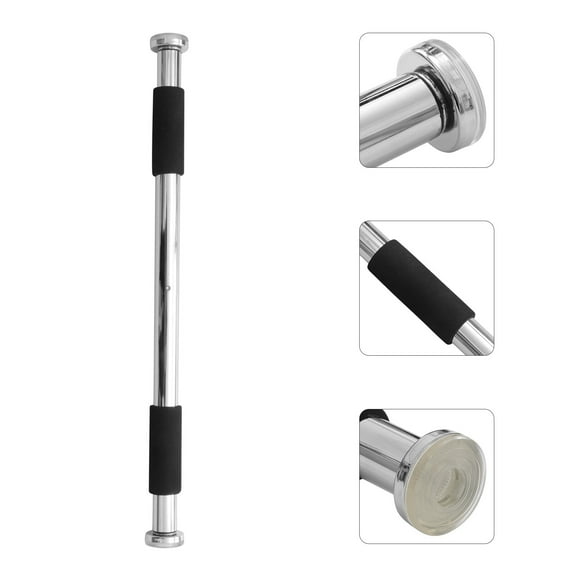 FRCOLOR Pull up Bar for Doorway Pull Ups 63X4.5X4.5CM Black