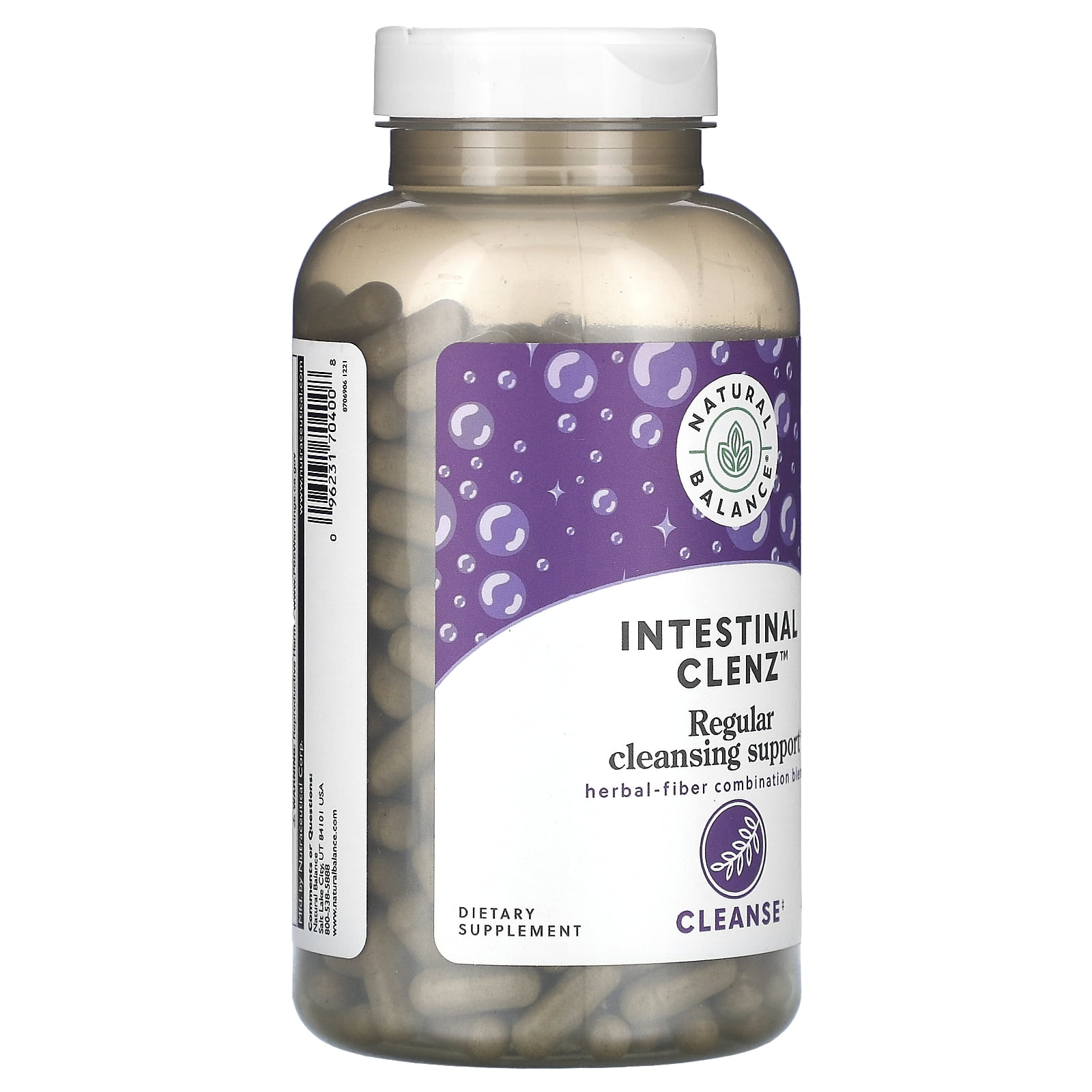 Natural Balance Fiber Pills | Intestinal Clenz | Digestion