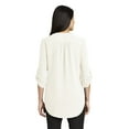 thumbnail image 2 of Port AuthorityLadies 3/4-Sleeve Tunic Blouse Lw701 - Ivory Chiffon - XXL, 2 of 4