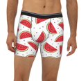 thumbnail image 6 of Sigee Watermelon for Men's Boxer Briefs,Moisture Wicking and Breathable X-Large, 6 of 9