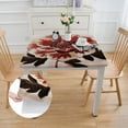 thumbnail image 2 of BANET Embroidered ,Cut Work Coffee Table cover,Beige Table Doily Flower Washable Table Cloth white, 2 of 8