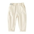 thumbnail image 1 of Children's Casual Mid Size Sports Pants, Elastic Waisted Leg Tied Pants, 1 of 6