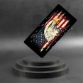 thumbnail image 6 of effect Eagle and Flag Front License Plate, Funny Standard Plates Personalized Novelty Decorative For Men/Women/Boys/Girls Car 6×12 Inch, 6 of 7