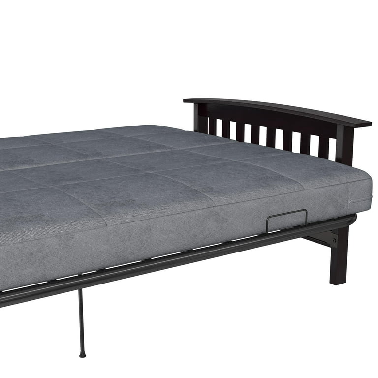 Low roof Back cushion Bed with - Furniture Emporium