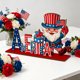 thumbnail image 1 of Independence Day Decorations Wooden Ornaments Table Top Ornaments Holiday Party Decorations Handcrafted Ornaments, 1 of 6