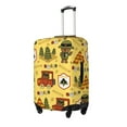 thumbnail image 2 of Gaeub Forest Guard Elastic Luggage Cover with Concealed Zipper Dust-Proof Luggage Cover Protector - 18-32 inch - Medium, 2 of 9