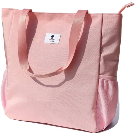 ESVAN Original Floral Large Tote Bag - Water Resistant Gym, Beach, Travel Shoulder Bag