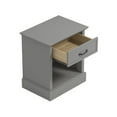thumbnail image 5 of Xylon 1-Drawer Grey Nightstand (21.7" X 24.4" X 15.7"), 5 of 7