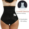 thumbnail image 4 of QRIC Tummy Control Shapewear Panties for Women High Waist Trainer Cincher Underwear Body Shaper Briefs, 4 of 7