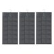 thumbnail image 5 of Organizador de armario colgante Macarena 3x gris con gancho de metal plegable giratorio 360 degree, 5 of 8