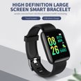 thumbnail image 2 of Pulsera inteligente Pulsera inteligente con pantalla táctil de 1.3 pulgadas Reloj deportivo Rastreador de ejercicios a prueba de agua Presión arterial Frecuencia cardíaca Monitor de oxígeno en sangre Meterk Pulsera inteligente, 2 of 6
