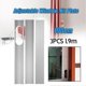 thumbnail image 2 of Kit de 3 piezas de placa de ventana ajustable para aire acondicionado portátil con manguera de escape Qinhai, 2 of 5
