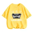 thumbnail image 3 of Camiseta de anime Naruto para niños, camisetas para niños, camisetas de dibujos animados para niñas, camisetas de manga corta de Sonic para niños de 3 a 14 años, 3 of 5