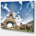 thumbnail image 2 of Eiffel sous Ciel Nuageux Sombre, 2 of 3