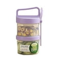 thumbnail image 1 of Portable Breakfast Cup Set - PP, 2-Layer Design & Leak-Proof - Travel Container for Oats/Yogurt, 1 of 2