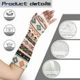 thumbnail image 7 of Jiueut Aztec Tribal Arm Cast Cover Adult Arm Plaster Covers Kids Cast Covers for Shower Arm Breathable Cast and Bandage Protector Size S Sports Long Arm Cast Cover, 7 of 7