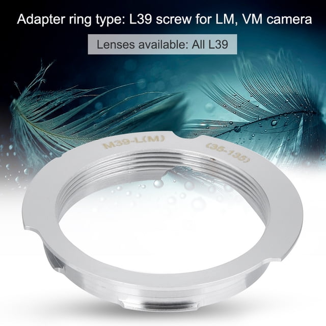KIMISS Adaptadores Convertidores, Adaptador LM39 LM 35-135 Mm Para LentesM39 LSM LTM ParaVM ZM Techart LM-EA7