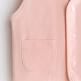 thumbnail image 3 of Gibobby Blusas De Niñas Chaleco transpirable de color sólido para niños pequeños de verano en lados Use un informal adecuado para 0 a 2 años （Rosa， 12-18 Meses), 3 of 5