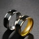 thumbnail image 4 of Anillos inteligentes sensibles a la temperatura para hombres y mujeres, joyería impermeable, acero de titanio, sensación de emoción del estado de ánimo, 4 of 4