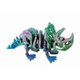 thumbnail image 4 of 3D Printed Green Triceratops Dinosaur Figure, Articulated, 3.54 Inch, 4 of 4