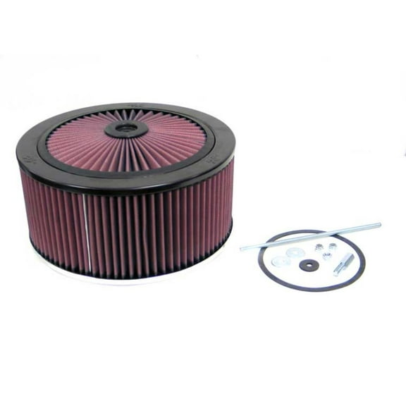 K&N X-Stream Top Air Filter: High Performance, Premium, Washable, Replacement Engine Filter: Shape: Round, 66-3130