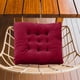 thumbnail image 5 of Cojín de asiento acolchado para silla: almohadilla gruesa y de apoyo para oficina, aula y uso en taburetes con correa antideslizante., 5 of 5