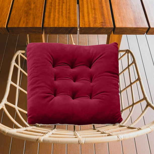 Seat Cushion Chair Cushion Butt Cushion College Student Short Plush Thick Stool Teacher Stool Plush Stool Office Cushion