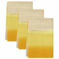 thumbnail image 2 of Yellow Ombre Kitchen Towels Set of 3, Modern Abstract Art Abstract Absorbent Dish Towels for Kitchen, Microfiber Hand Towel, Quick Drying Tea Towel for Cleaning Decorative Dishcloths, 2 of 7