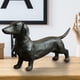 thumbnail image 3 of Teissuly Dachshund Ornaments Statue | Resin Pendant Dog Figurines Decor | Puppy Statue Desk Decor, Brown Dachshund Resin Crafts, Table Centerpieces Dachshund Figurines Teissuly WER202309201299, 3 of 8