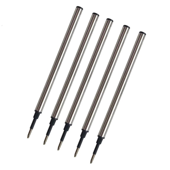 Under $10 1/5/20Pcs Ballpoint Pen Refills, 0.5mm Stainless Steel, Smooth Writing Refills
