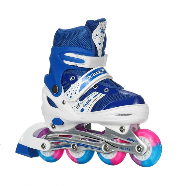 Full Light Up Kids Inline Skates, Lightweight Outdoor Adjustable Roller