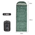 thumbnail image 1 of Cozy Hand-Extendable Sleeping Bag for All Seasons: Warm, Versatile &, 1 of 10