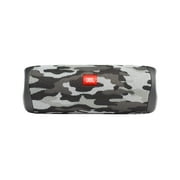 JBL Flip 5 Black Camo Bluetooth Speaker w/divvi! Hardshell Case Kit