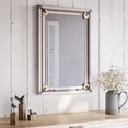 thumbnail image 3 of Clara Nautical Rectangular Wood Wall Mirror - Gray - 36.25"H x 24"W, 3 of 3