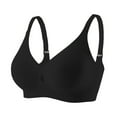thumbnail image 4 of YDLCAFD Rhinestone Bra Straps Wireless Bras for Women No Underwire Seamless Push up Full Coverage Supportive Womens Bralettes Everyday Bra Push up Strapless Bras for Women Clear Straps, 4 of 5