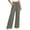 Army Green1, variant on Cotton Linen Pants for Women Lightweight Wide Leg High Waisted Summer Casual Loose Trousers with Pockets
