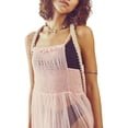 thumbnail image 2 of hirigin Women Long Dress, Spaghetti Straps Backless Pleated See-through Loose Dress for Party Beach, 2 of 6