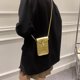 thumbnail image 3 of Mini bolsos cruzados de moda para mujer, monedero de piel de cocodrilo para teléfono (dorado) Likrtyny Para estrenar, 3 of 9
