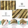 thumbnail image 3 of GZHJMY Bamboo Poles Texture Pillowcases, Soft and Cozy Decorative Pillow Cases with Hidden Zipper for Bedroom, Sofa, Couch, Queen Size 20x30 Inches（308）, 3 of 6