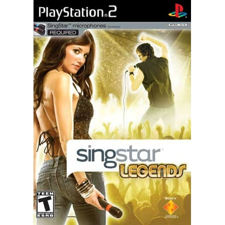 Ps2 Games Dvd - SingStar: Legends - Game Only (PS2)